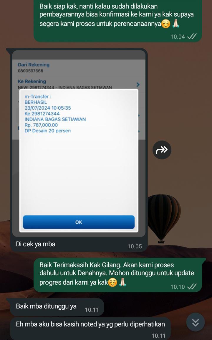 Testimoni Pembayaran 4