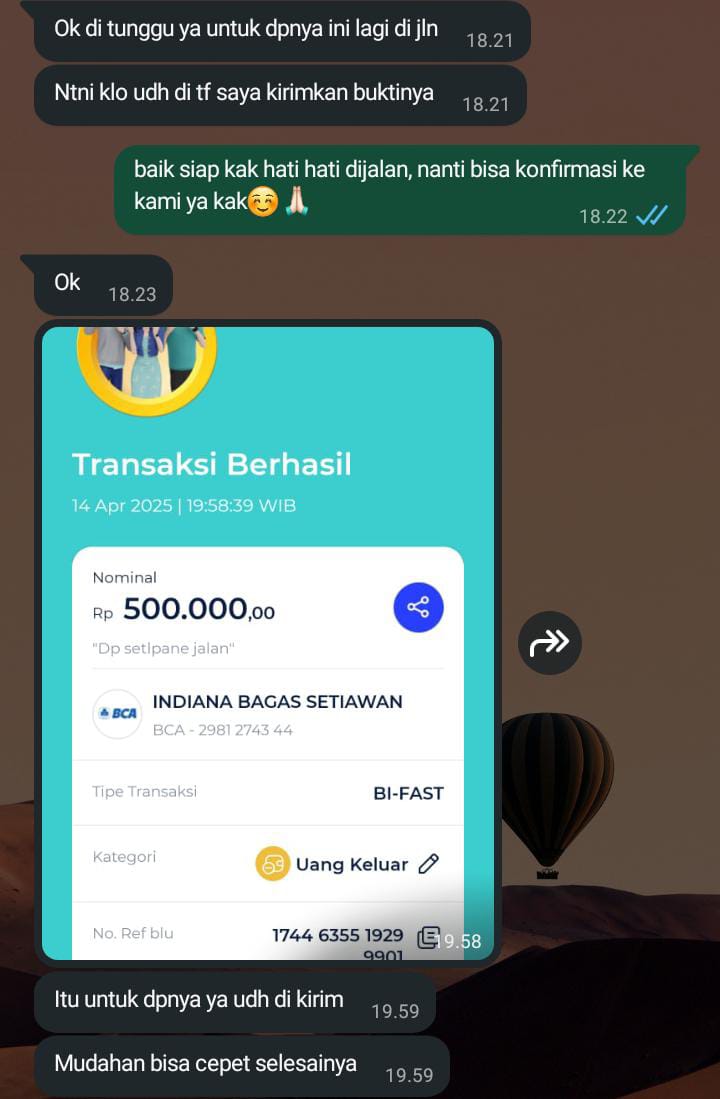 Testimoni Pembayaran 5