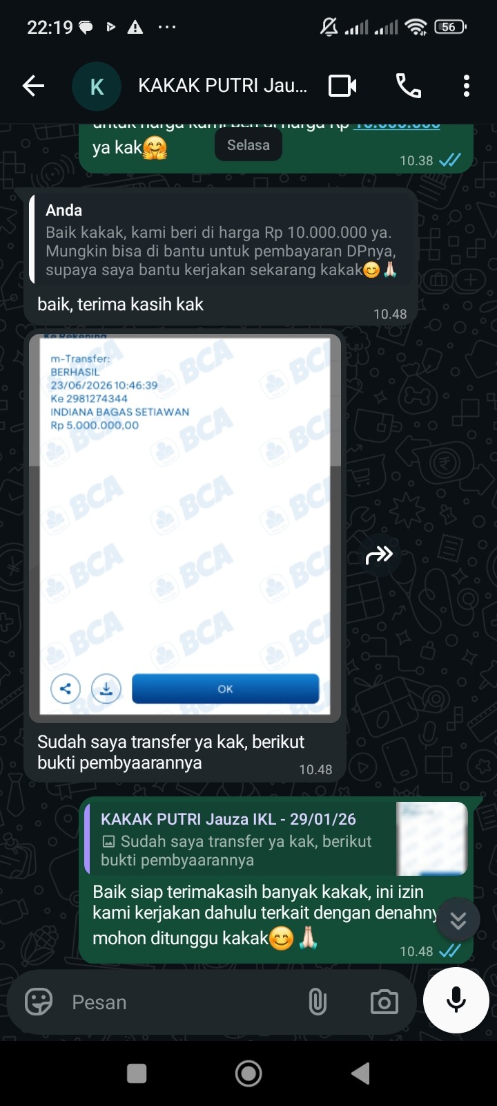 Testimoni Pembayaran 12